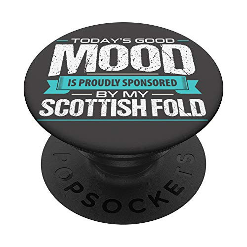 Cute Scottish Fold Cat PopSockets Grip and Stand for Phones and Tablets Cute Scottish Fold Cat PopSockets Grip and Stand for Phones and Tablets