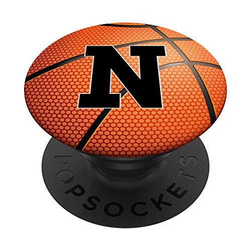 Basketball Letter N Initial Gift Ball Player Gift for Guys PopSockets Grip and Stand for Phones and Tablets Basketball Letter N Initial Gift Ball Player Gift for Guys PopSockets Grip and Stand for Phones and Tablets