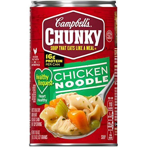 Campbells Chunky Healthy Request Soup Chicken Noodle 18.6 oz Campbells Chunky Healthy Request Soup Chicken Noodle 18.6 oz