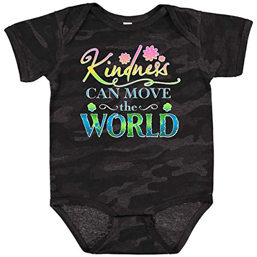 inktastic Kindness Can Move The World- Infant Creeper 24 Months Storm Camo 2e957