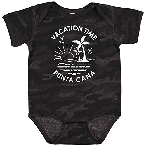inktastic Vacation Time in Punta Cana Infant Creeper 24 Months Storm Camo 301aa