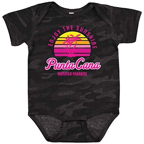 inktastic Enjoy The Sunshine Punta Cana Infant Creeper Newborn Storm Camo 3609c