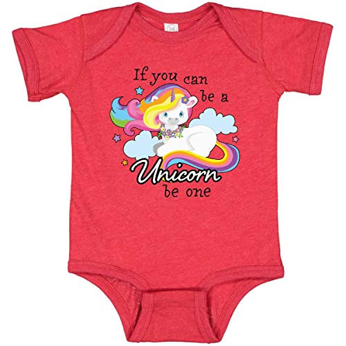inktastic If You Can Be a Infant Creeper 6 Months Retro Heather Red 384e9