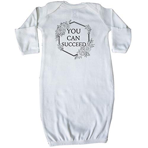 inktastic You Can Succeed Newborn Layette White 38eaa