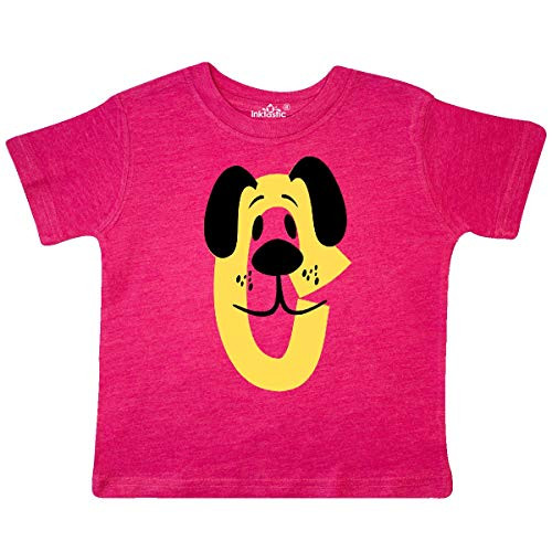 inktastic Cute C Monogram Doggie Toddler T-Shirt 4T Retro Heather Pink 3c8d2