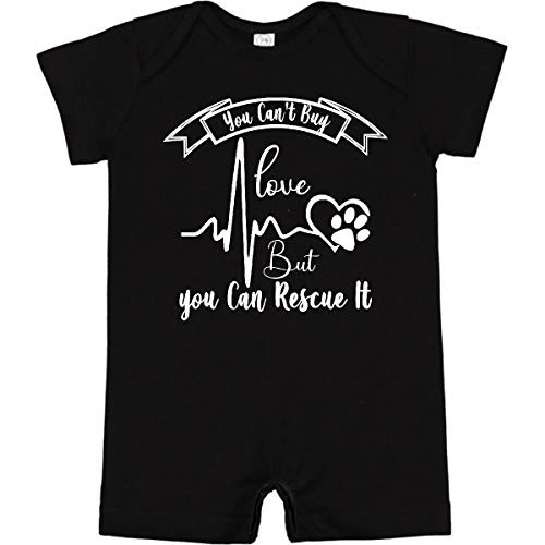 inktastic You Cant Buy Love But You Can Infant Romper 24 Months Black 3e027