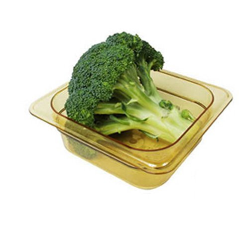 Cambro 62HP H-Pan Hot Food Pan Sixth-Size 1-18 Quart Black
