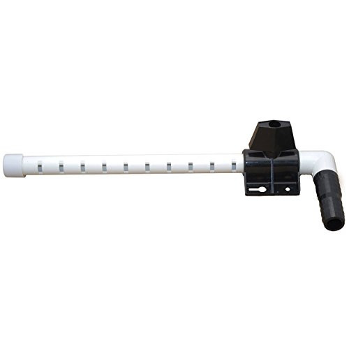 Johnson Pumps 90681-00 10.5-Inch Aerator Head with 3/4-Inch Barb and Shut-Off Valve Bracket