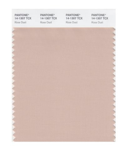 PANTONE SMART 14-1307X Color Swatch Card, Rose Dust