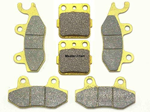 Master Chen Front Rear Brake Pads Brakes for Yamaha YFZ450 YFZ 450 ST 2004-2005 FA165F FA135F FA084R MC0071