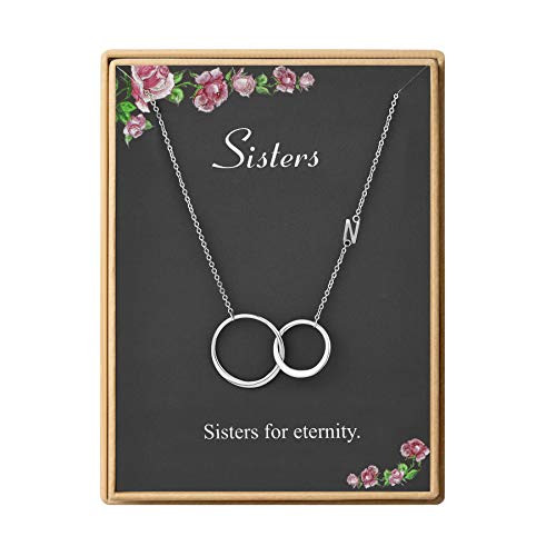 SANNYRA Sisters Necklace Initial Two 
