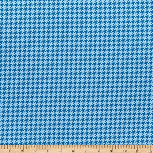 Maywood Studio Kimberbell Basics Houndstooth Blue Tonal Quilt Fabric By The Yard