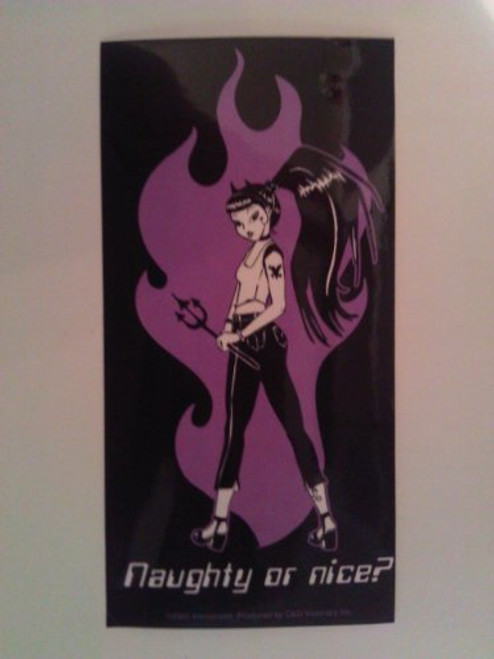 Sticker - Miss Kitty - Naughty or Nice?