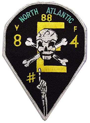 United States Navy USN VF-84inchEinch Excellence Fighter Attack Squadron Embroidered Patch with Iron-On Adhesive