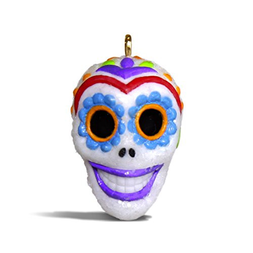 Hallmark Keepsake Mini Halloween Ornament 2018 Year Dated, Sugar Skull Guy Miniature, 1"