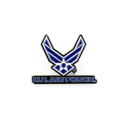 United States Air Force Logo Pin, Blue
