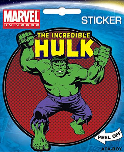 Ata-Boy Marvel Comics The Incredible Hulk 4inch  Full Color Sticker