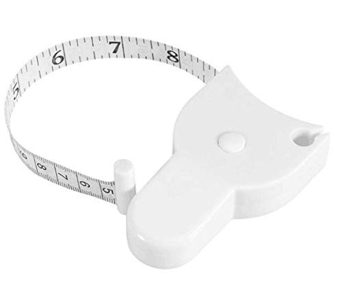 Gallity Retractable Tape Measure for Body Measuring Tape for Body, 80'' 205cm Waist Body Tape Measure with Push Button, Measuring Waist and Arms Gallity Retractable Tape Measure for Body Measuring Tape for Body, 80'' 205cm Waist Body Tape Measure with Push Button, Measuring Waist and Arms