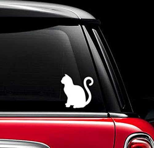 AK Wall Art Cat Vinyl Decal - Car Phone Helmet - Select Size