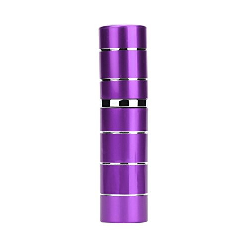 ECYC 10ml Perfume Spray Bottle Portable Refillable Glass Bottle Empty Cosmetic Containers Travel Aluminum Perfume Atomizer
