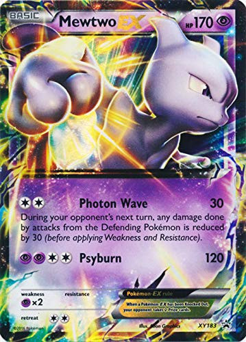 Mewtwo-EX - XY183 - Mewtwo-EX Box - XY Black Star Promos