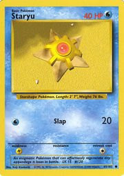 Staryu - 65/102 - Common - Unlimited Edition - Base Set