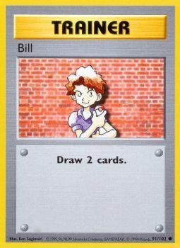 Bill - 91/102 - Common - Unlimited Edition - Base Set