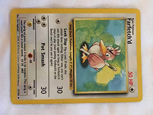 Farfetch'd - 27/102 - Uncommon - Unlimited Edition - Base Set