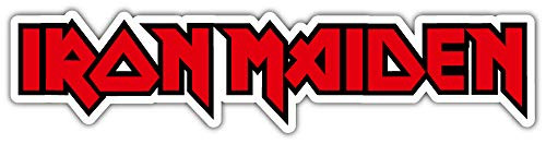 Iron Maiden Logo Sticker Car Bumper Decal 8'' X 2''