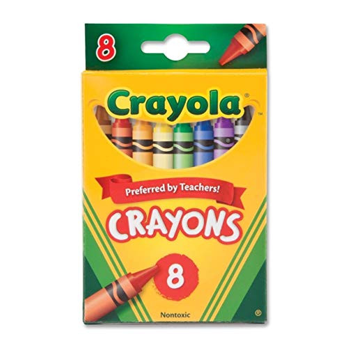 Classic Color Pack Crayons, Tuck Box, 8 Colors/Box Classic Color Pack Crayons, Tuck Box, 8 Colors/Box