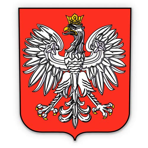 GT Graphics Poland Polish Eagle Polska - 3inch Vinyl Sticker - for Car Laptop I-Pad Phone Helmet Hard Hat - Waterproof Decal GT Graphics Poland Polish Eagle Polska - 3inch Vinyl Sticker - for Car Laptop I-Pad Phone Helmet Hard Hat - Waterproof Decal