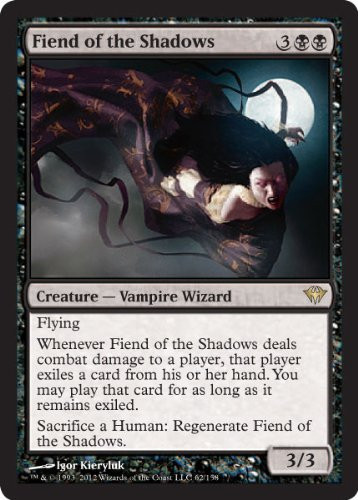 Magic the Gathering - Fiend of The Shadows - Dark Ascension