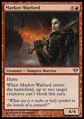 Magic the Gathering - Markov Warlord 97 - Dark Ascension