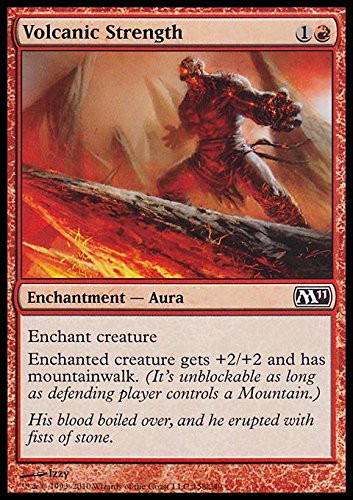Magic the Gathering - Volcanic Strength - Magic 2011