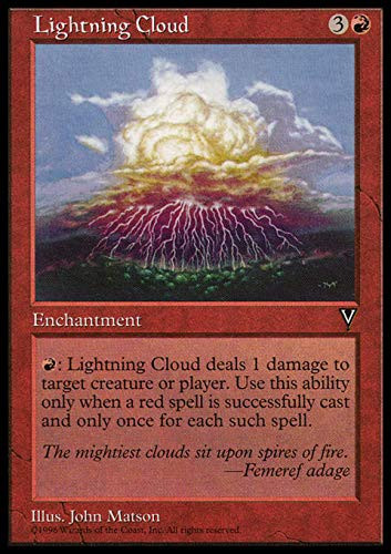 Magic the Gathering - Lightning Cloud - Visions