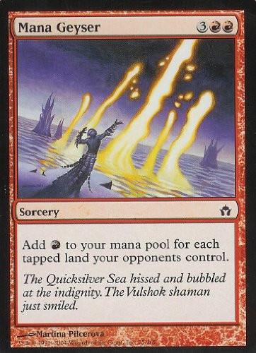 Magic the Gathering - Mana Geyser - Fifth Dawn