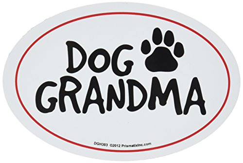 Prismatix Decal Cat and Dog Magnets, Dog Grandma