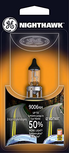 GE Lighting 9006NH/BP Nighthawk Halogen Automotive Replacement Bulb