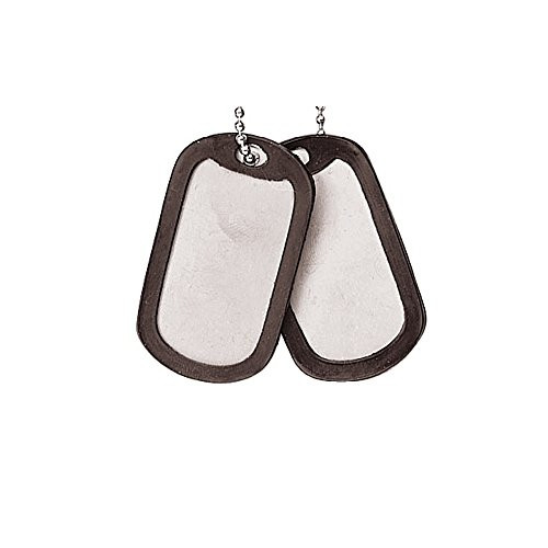 Rothco Dog Tag Silencers, Black