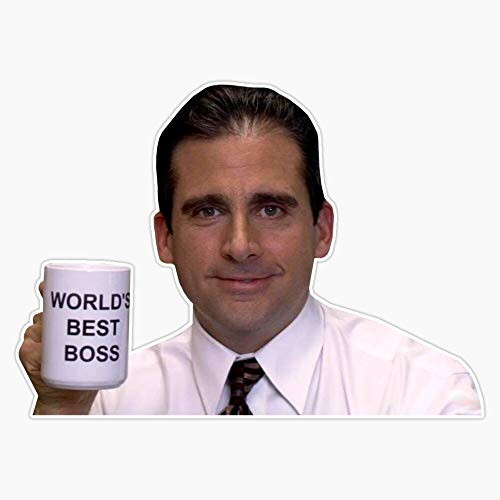 LAD Studio The Office Michael Scott Stickers Sticker Sticker Vinyl Bumper Sticker Decal Waterproof 5inch