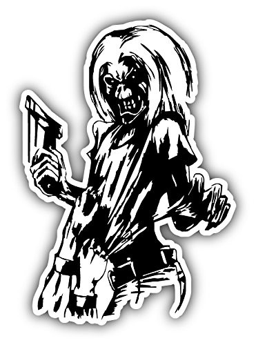 Iron Maiden Killers Car Bumper Sticker Decal 4'' x 5''