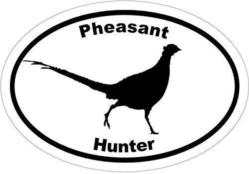ION Graphics Pheasant Hunter Vinyl Window Decal - Hunting Bumper Sticker - Pheasant Hunting Decal - Perfect Pheasant Hunting Gift - Made in The USA Size 4.7inch  x 3.3inch  inch
