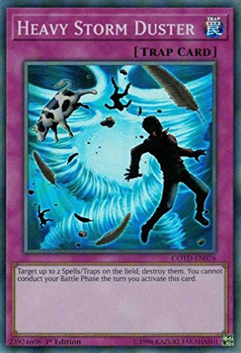 Heavy Storm Duster - COTD-EN076 - Super Rare - 1st Edition - Code of the Duelist 1st Edition