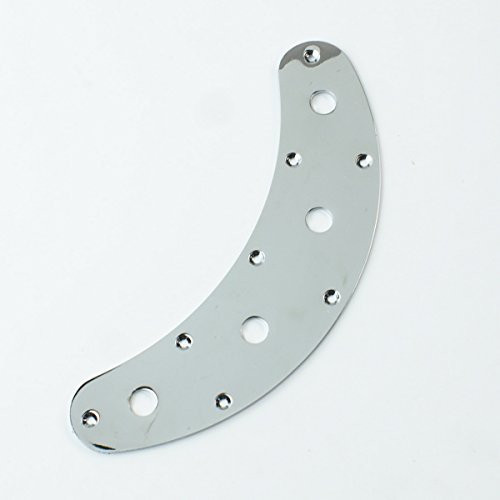Electric Bass Guitar Control Plate For Music Man Style Bass Guitar ,Chrome