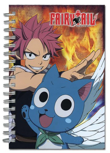 Great Eastern Entertainment Fairy Tail Natsu & Happy Hardcover Notebook