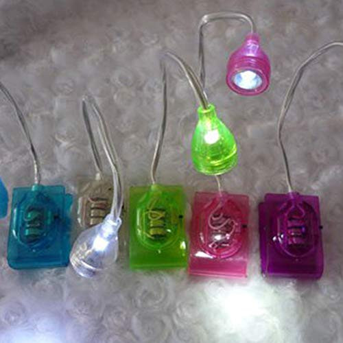 YESBAY LED Desk Lamp, Eye-Caring Table Lamps,Flexible Bright LED Gooseyneck Mini Night Reading Light Bedroom Desk Lamp for Studying, Working and Reading Random Color