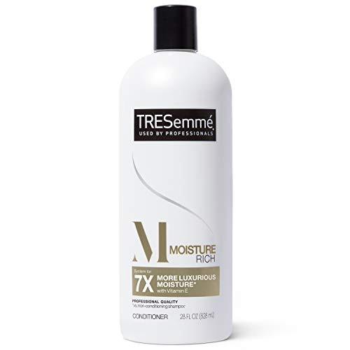 TRESemme Conditioner for Dry Hair Moisture Rich Professional Quality Salon-Healthy Look and Shine Moisture Rich Formulated with Vitamin E and Biotin, 28 oz