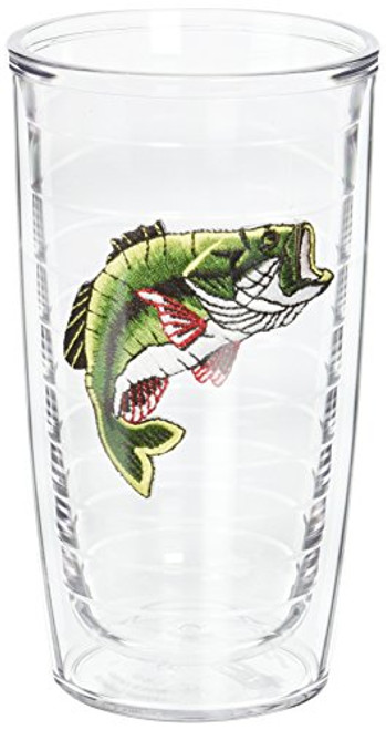 Tervis Bass Tumbler, 16-Ounce, 2-Pack