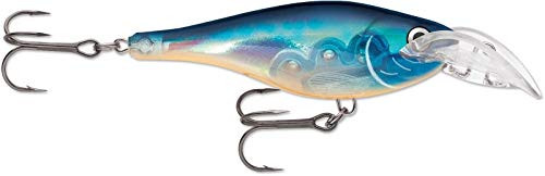 Rapala Scatter Rap Glass Shad 07 Ghost SCRGS07BGH Scatter Rap Glass Shad 07 Ghost, Blue