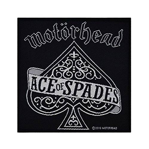 Motorhead Ace of Spades Patch Single Logo Heavy Metal Band Woven Sew On Applique
